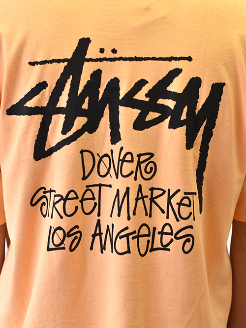 STUSSY STOCK DSM L.A Tシャツ Peach