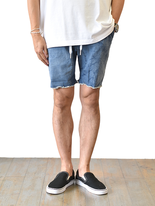 ZANEROBE Sureshot Denim Short - Blue Marble