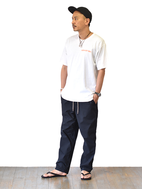STUDIO ORIBE WIDE CLIMBING PANT SUMMER Black