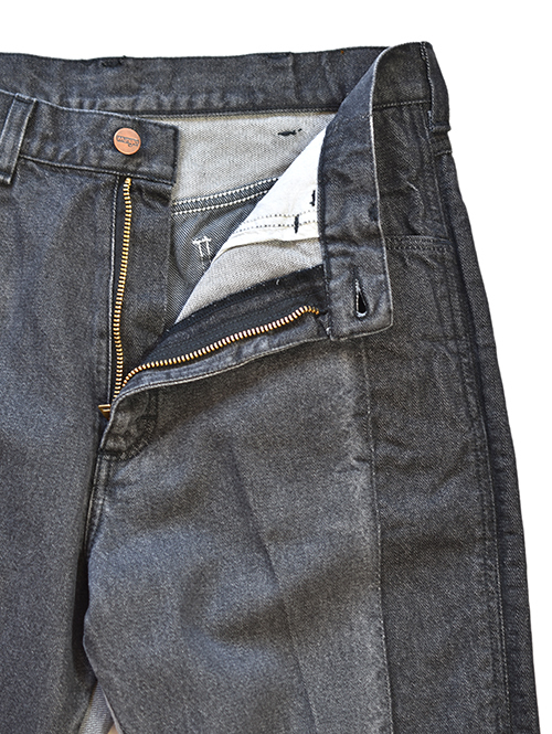 Wrangler REMAKE FLARE DENIM - Black