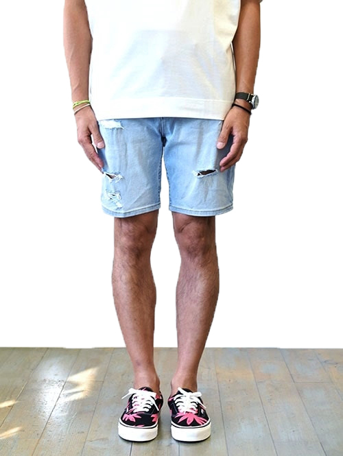 Rolla's Stinger Shorts - Bondi Blue Destroy