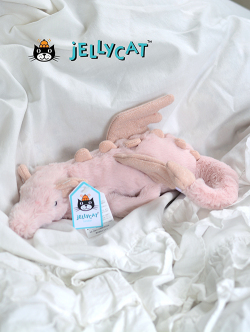 Jellycat Rose Dragon Little_ROSE6DDL  ローズ ドラゴン リトル