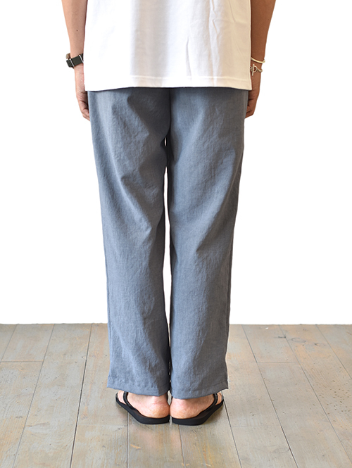 LA MOND SEMI WIDE SHARI PANT - Sax
