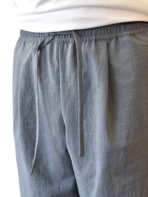 LA MOND SEMI WIDE SHARI PANT - Sax