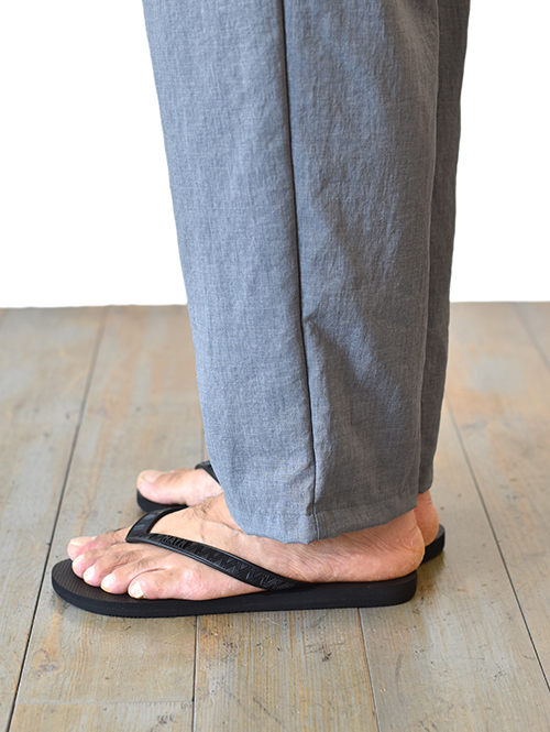 LA MOND SEMI WIDE SHARI PANT - Sax