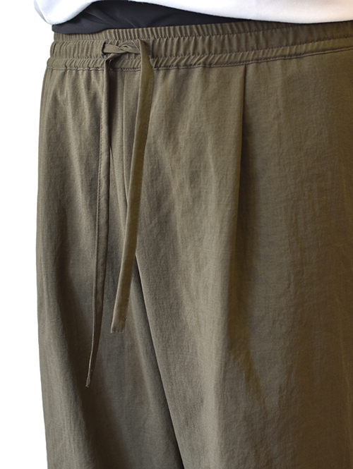 LA MOND SEMI WIDE SHARI PANT - Moss Brown