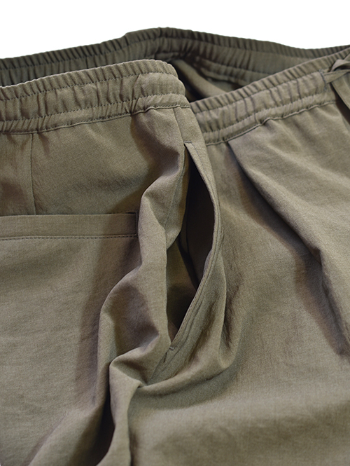 LA MOND SEMI WIDE SHARI PANT - Moss Brown