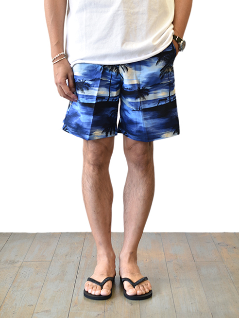 Robert J Clancey Aloha Short Blue