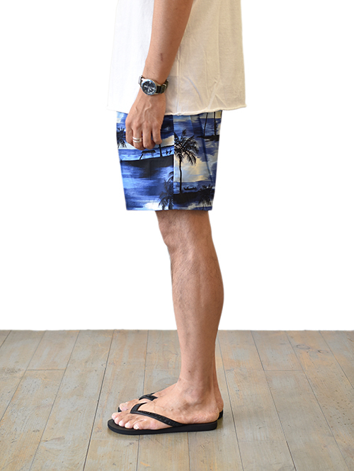 Robert J Clancey Aloha Short Blue