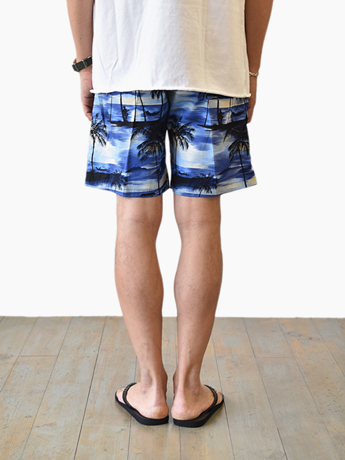 Robert J Clancey Aloha Short Blue