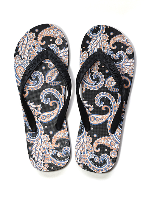 HAYN SANDAL PAISLEY　Black