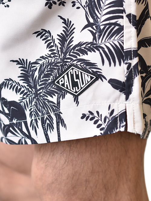 PACSUN 2WAY SWIM SHORTS 17" Tropicale