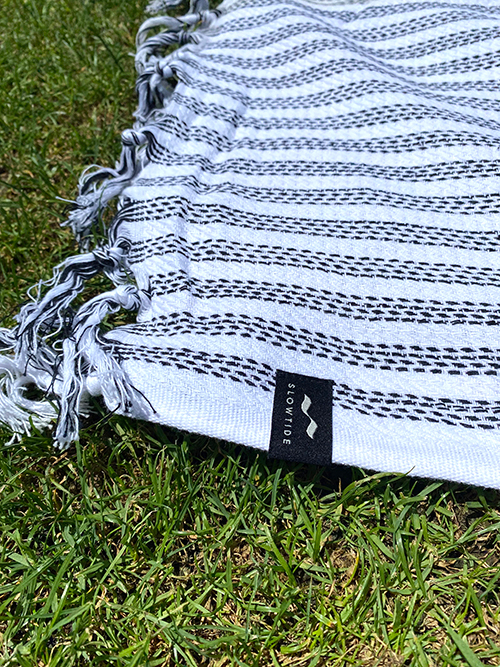 Slow Tide Turkish Towel (ビーチタオル)