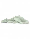 【66㎝ 特大サイズ Huge ヒュージサイズ】Jellycat Sage Dragon Huge　SAGE1DD　セージ ドラゴン ヒュージ  サイズ緑のドラゴン