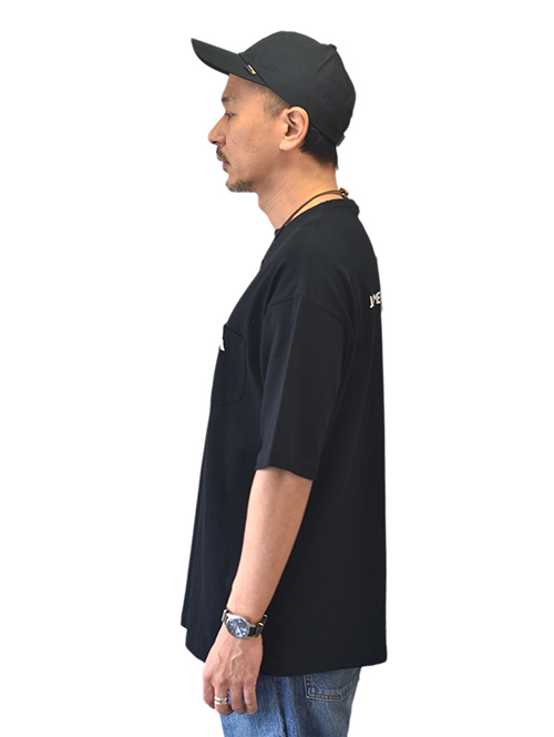 James After Beach Club ALOHA - Pocket Big T Black 再入荷