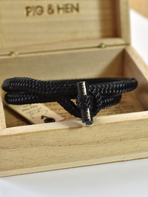 PIG&HEN TINY TINY ブレスレット BLACK