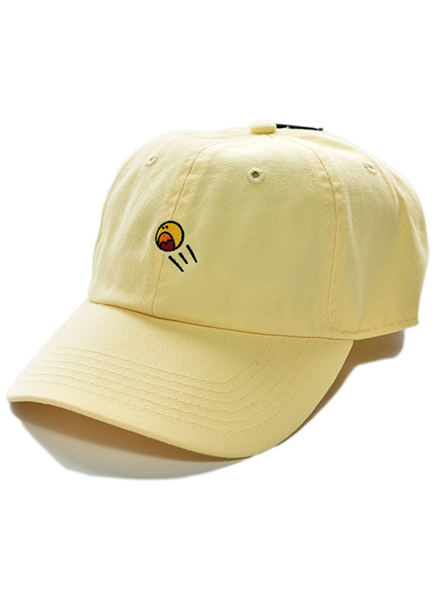 TURN ME ON GOLF LOGO CAP Light Yellow