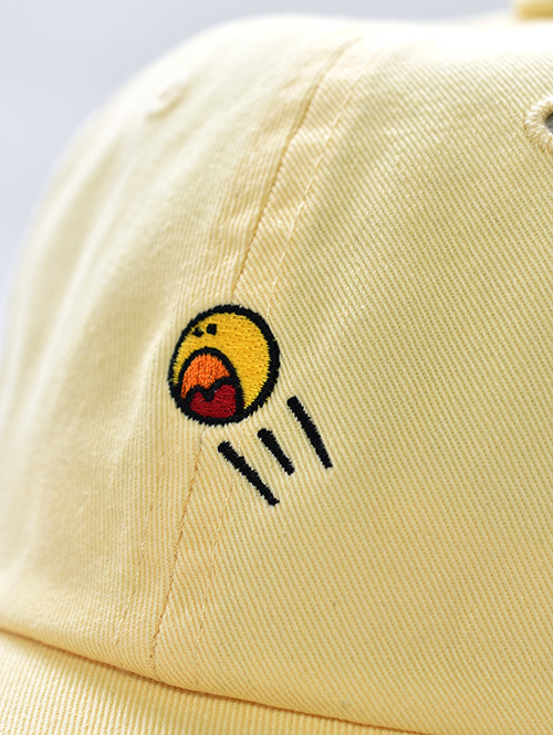 TURN ME ON GOLF LOGO CAP Light Yellow