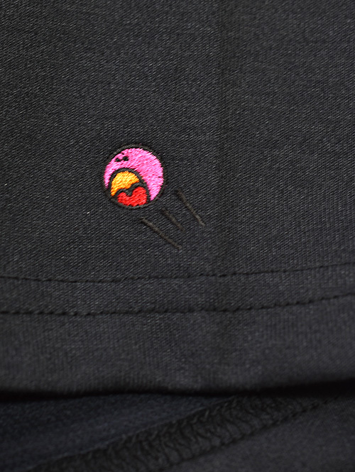 TURN ME ON GOLF Moc Neck Tee Black