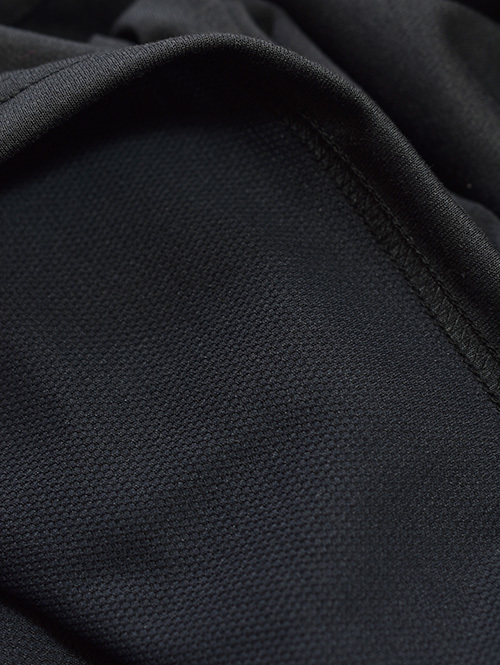 TURN ME ON GOLF Moc Neck Tee Black