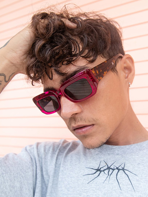 OSCER FRANK CORTEZ/ NEON PINK DARK TORT