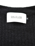 CAL O LINE SAFARI掲載　モヘア　カーディガン Black