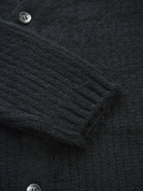 CAL O LINE SAFARI掲載 モヘア カーディガン Black