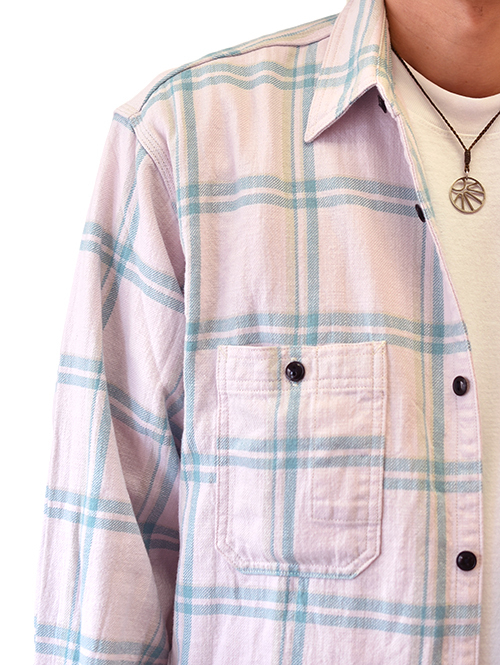 CAL O LINE Classic Heavy Flannel　Check Shirts