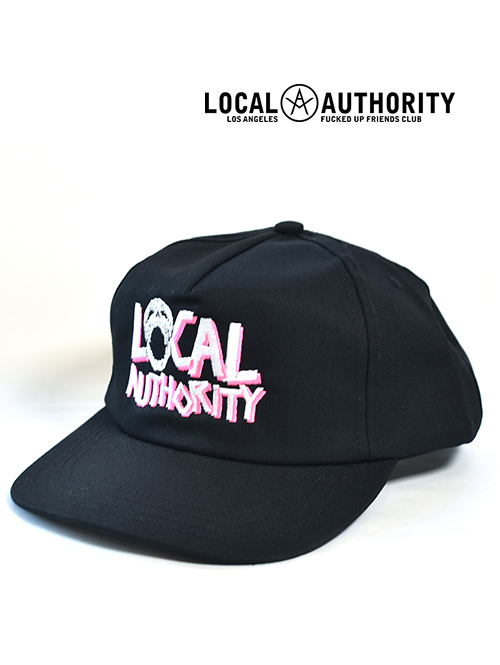 LOCAL AUTHORITY  SKULL TOUR SNAPBACK CAP