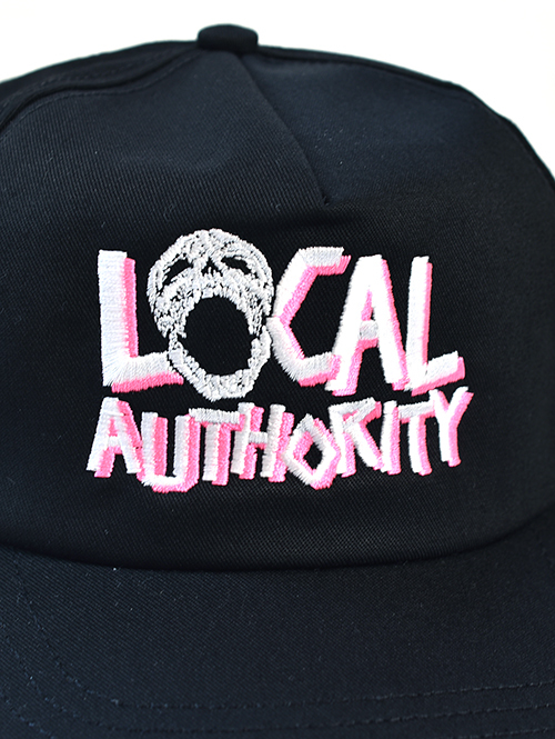 LOCAL AUTHORITY  SKULL TOUR SNAPBACK CAP