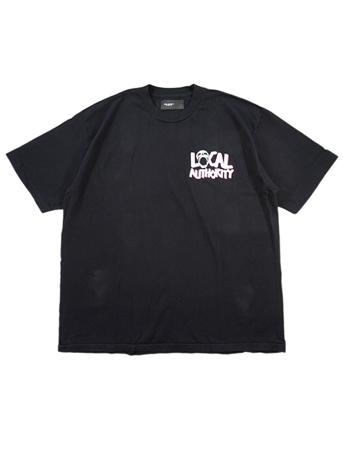 LOCAL AUTHORITY  SKULL TOUR SHOP TEE