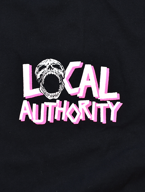 LOCAL AUTHORITY  SKULL TOUR SHOP TEE