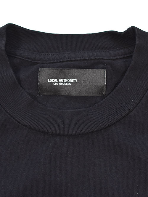 LOCAL AUTHORITY  SKULL TOUR SHOP TEE