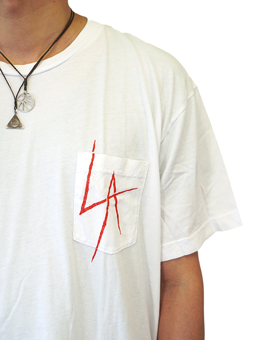 LOCAL AUTHORITY  LA SLASH POCKET TEE