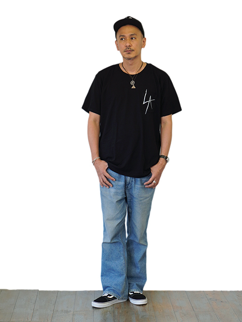 LOCAL AUTHORITY LA SLASH POCKET TEE