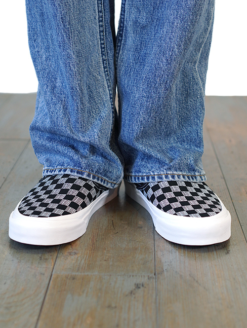 USA VANS Checker Check Limted Model Calssic Slip On