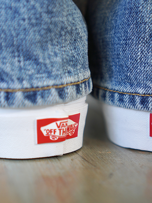 USA VANS Checker Check Limted Model Calssic Slip On