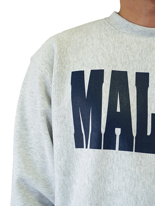MALIBU FARM LOGO リバースウエイブクルーネック