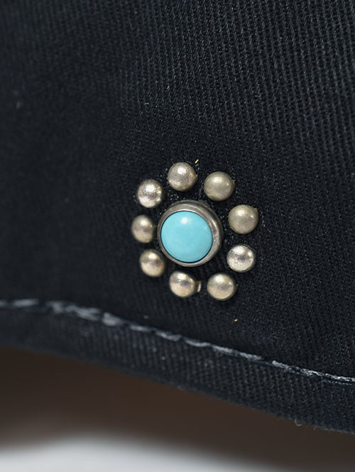 HTC×NEW ERA 9FIFTY Cap #Flower Turquoise LP