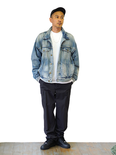 FOG ESSENTIALS Denim Tracker Jacket Restock を通販 | ETOFFE