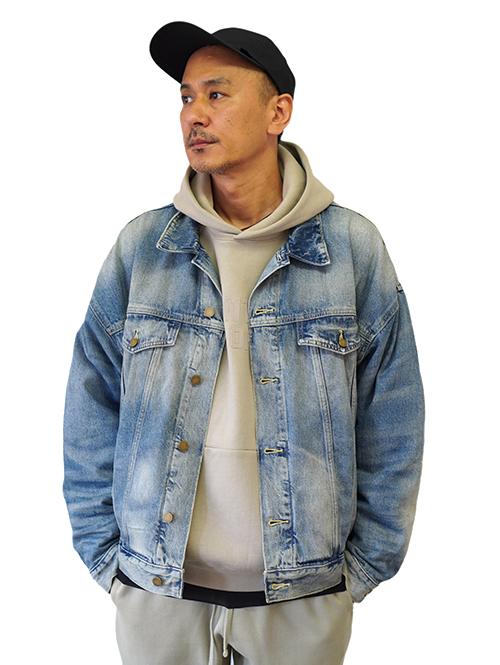 FOG ESSENTIALS Denim Tracker Jacket Restock を通販 | ETOFFE