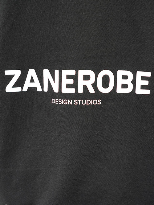 ZANEROBE LOWGO CREW SWEAT Black