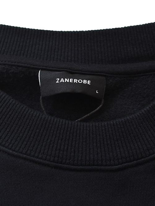 ZANEROBE LOWGO CREW SWEAT Black