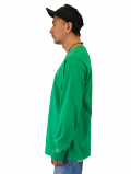 INFLUENCE Logo Long sleeve t - Green Restock