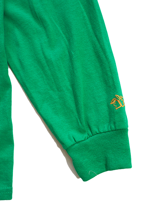 INFLUENCE Logo Long sleeve t - Green Restock