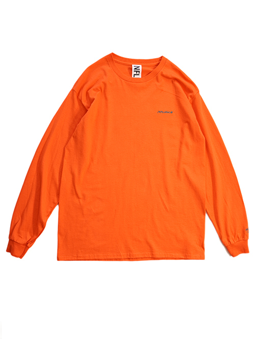 INFLUENCE  Logo Long sleeve t - Orange Restock