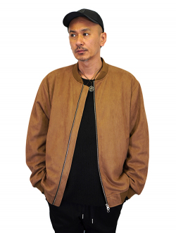 Allowed　Fake Suede Jacket