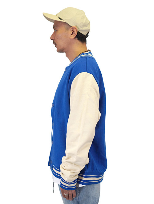 MADE　Heavy Weight  Stadium Jacket BLUE