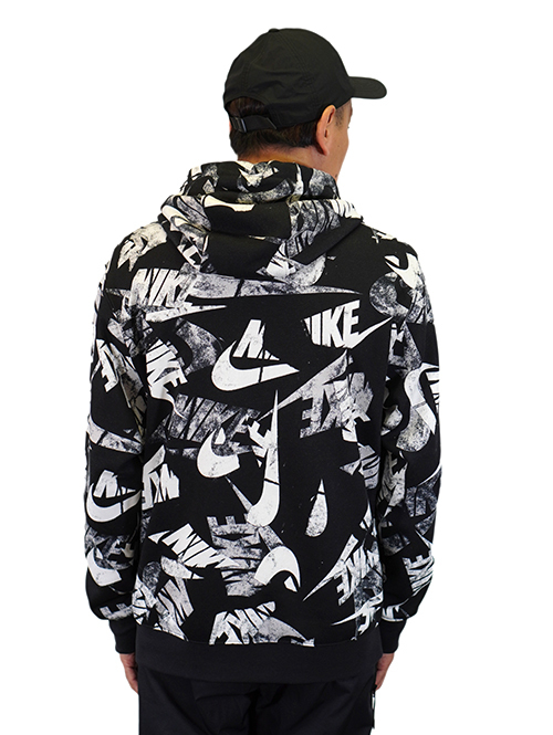 NIKE Essential Print Pullover Hoodie