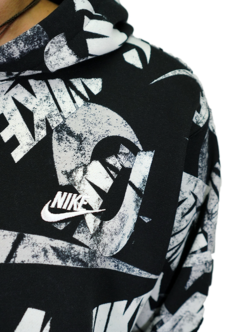 NIKE Essential Print Pullover Hoodie